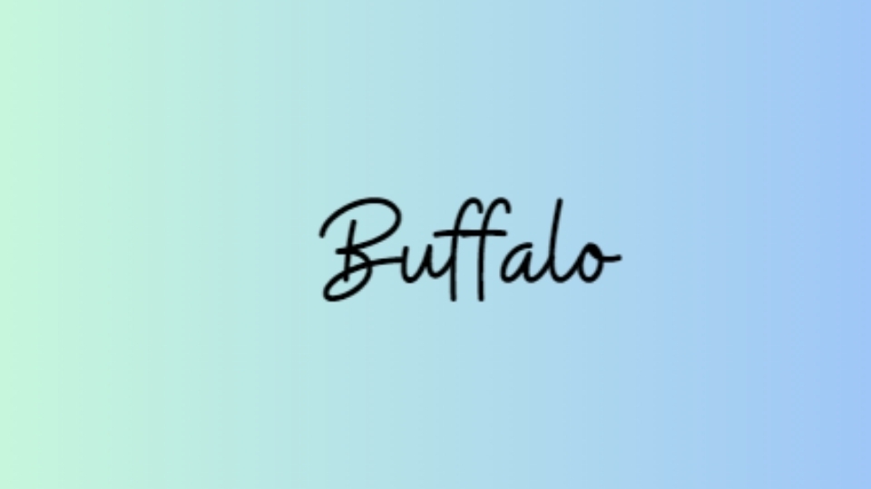 Font chữ Buffalo