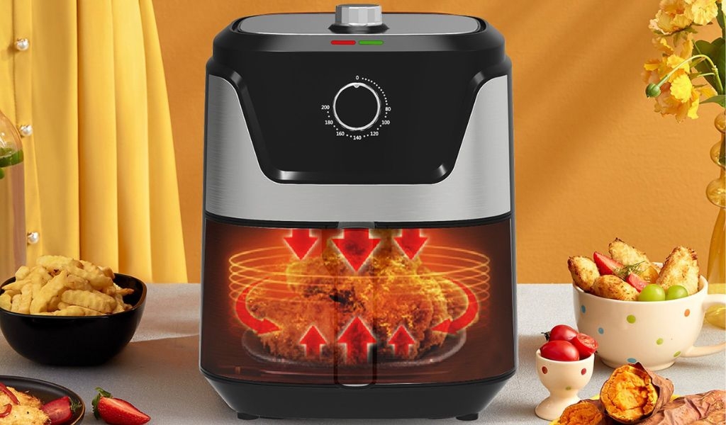 Gợi ý các loại nồi chiên không dầu và nồi chiên hơi nước với những đặc điểm nổi bật 2