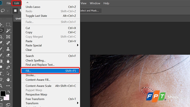Cách xóa mụn trong Photoshop - hình 12