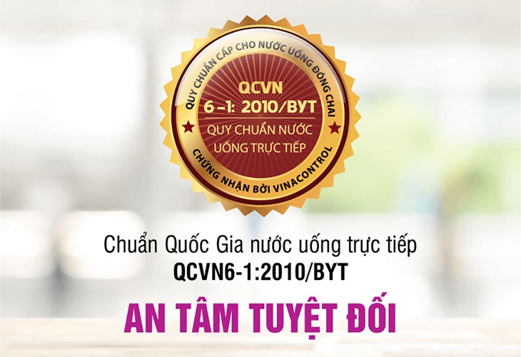 Nguồn nước ion kiềm cần đạt Quy chuẩn nước uống trực tiếp QCVN 6-1:2010/BYT