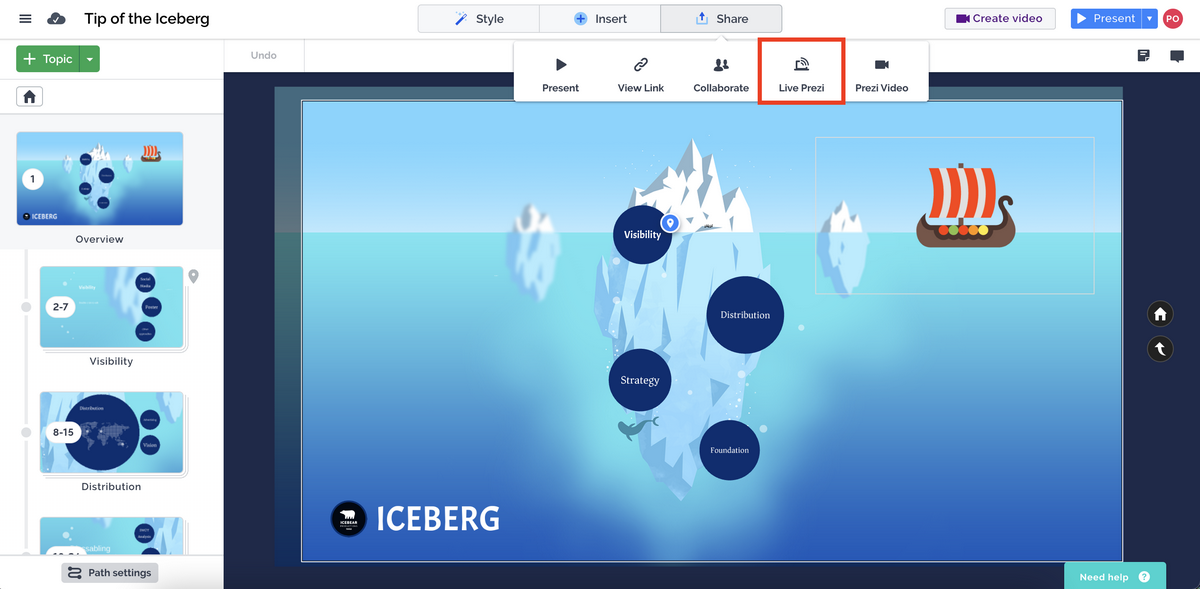 gõ tiếng Việt trong Prezi - hình 1