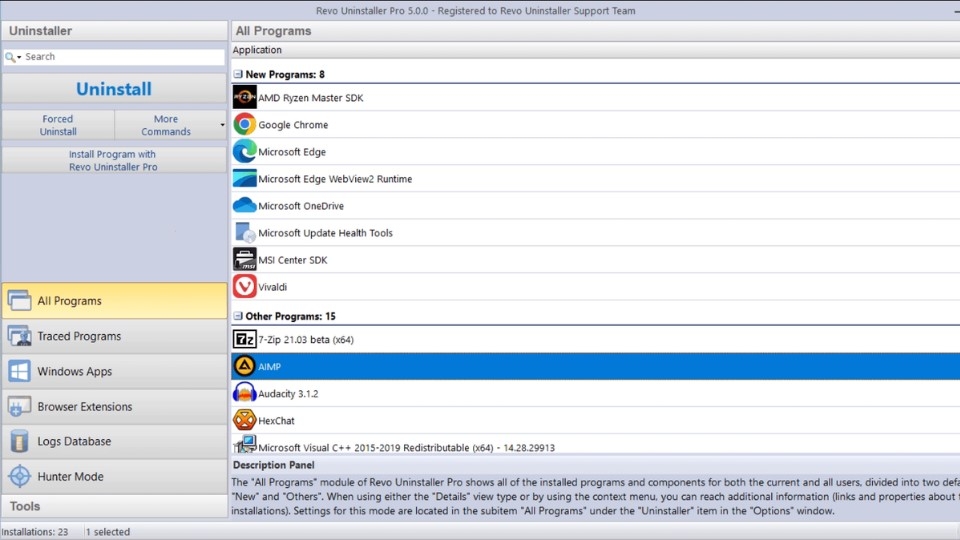 Revo Uninstaller