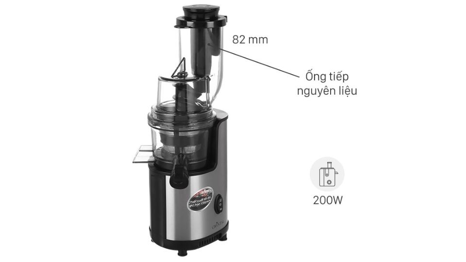 Máy ép chậm Crystal GS-137L