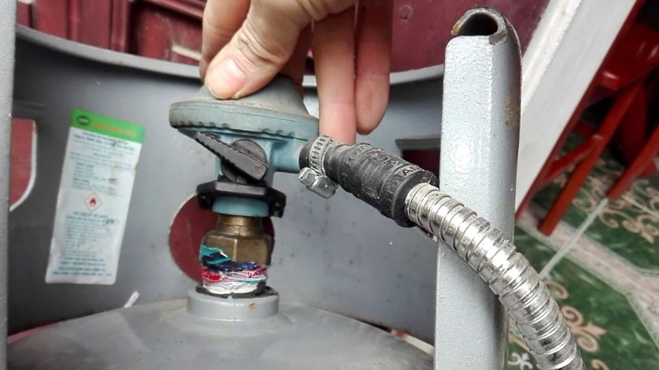 Ống dẫn ga có không khí
