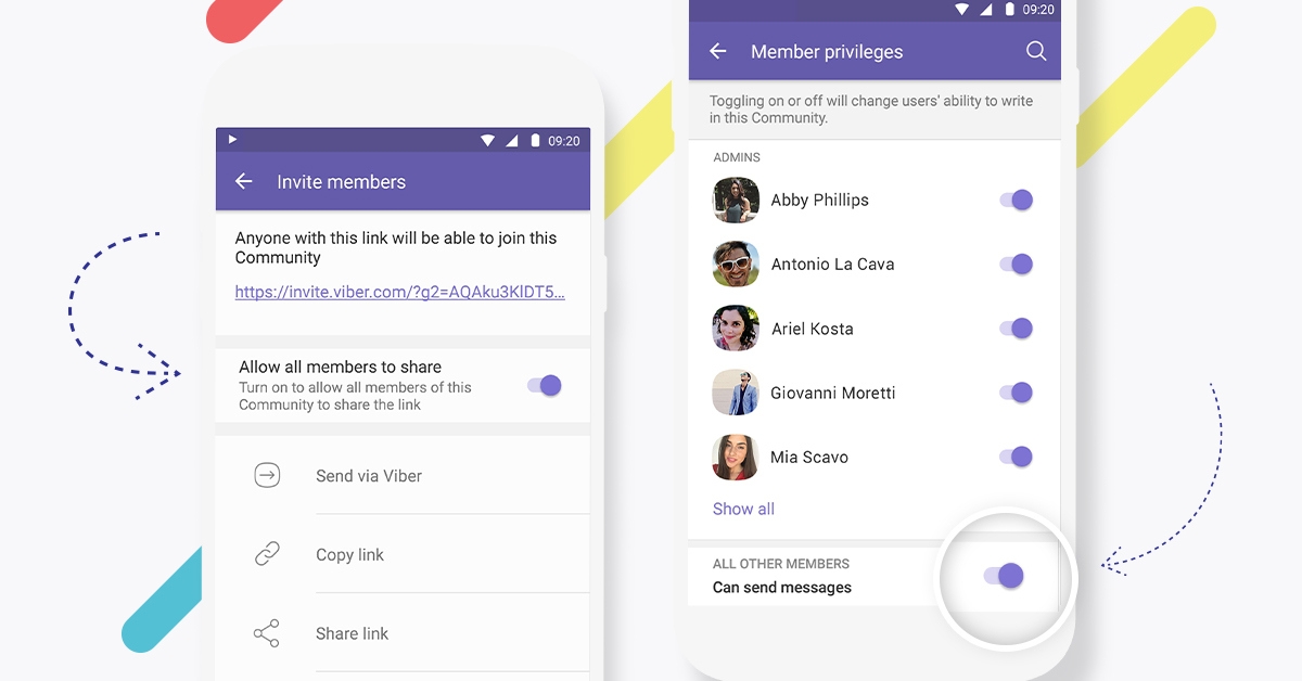 cách tạo nhóm trên Viber - hình 1