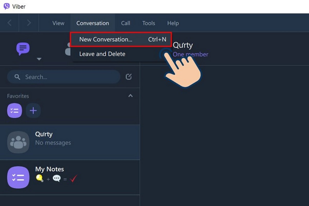 cách tạo nhóm trên Viber - hình 8
