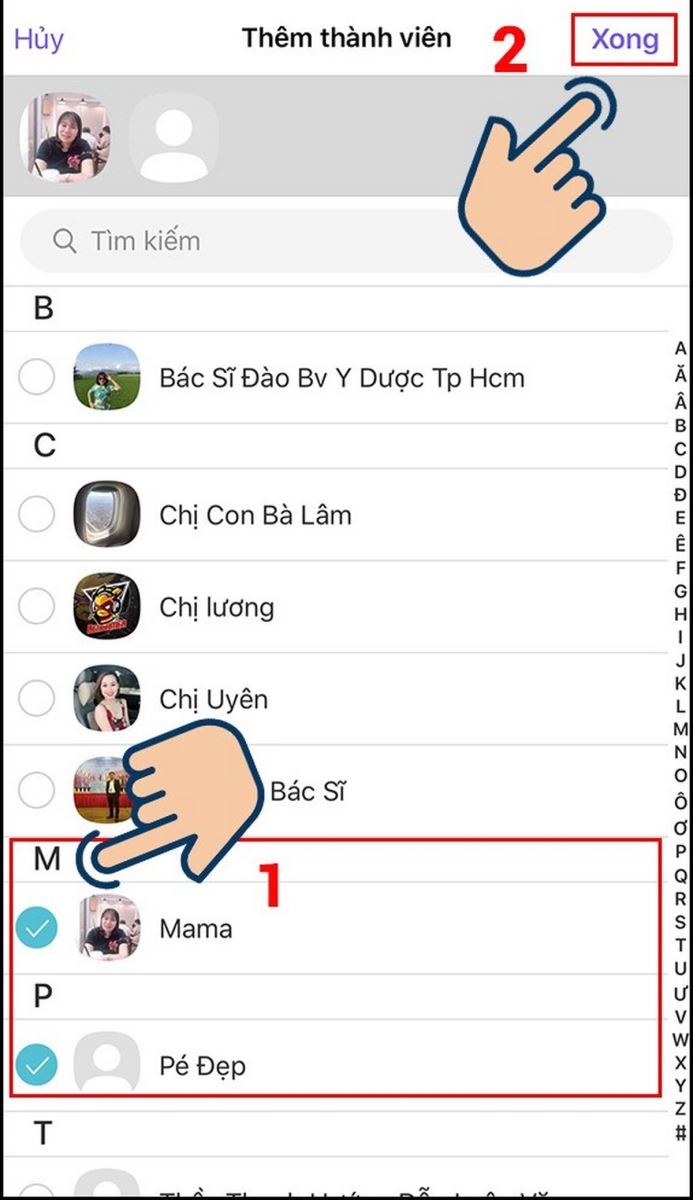 cách tạo nhóm trên Viber - hình 6