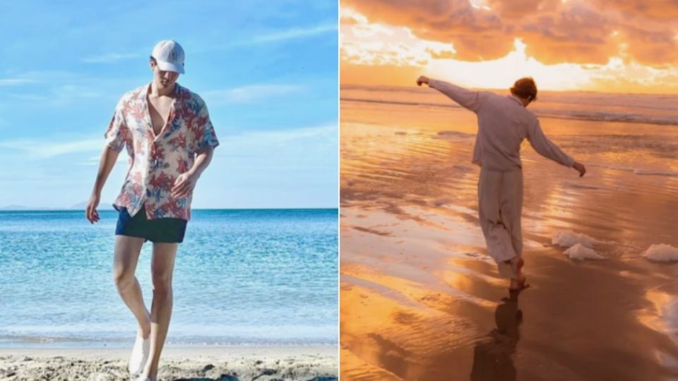 Đi dạo trên bờ biển