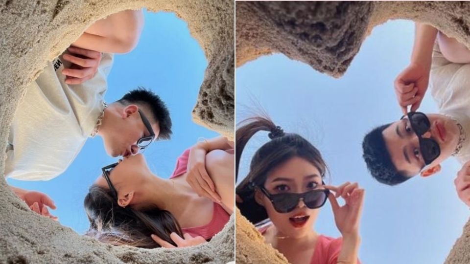 Cùng nhau vui đùa trên biển