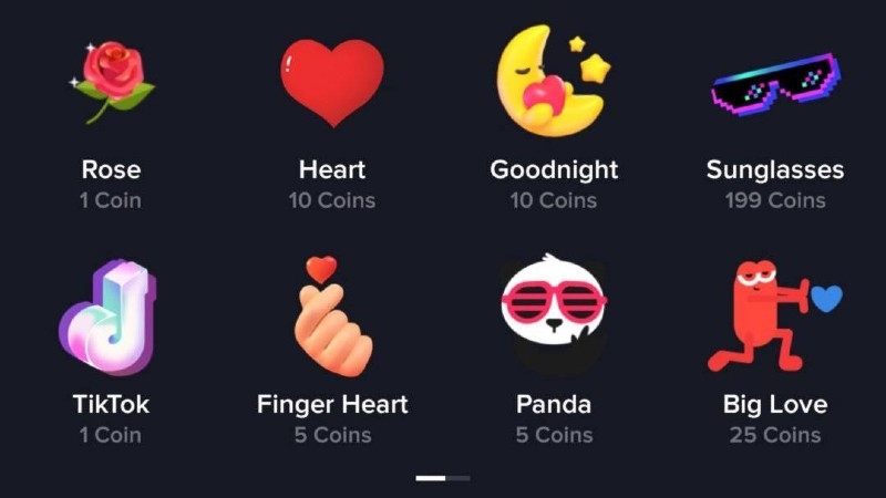 cách thả tim trên live TikTok 4