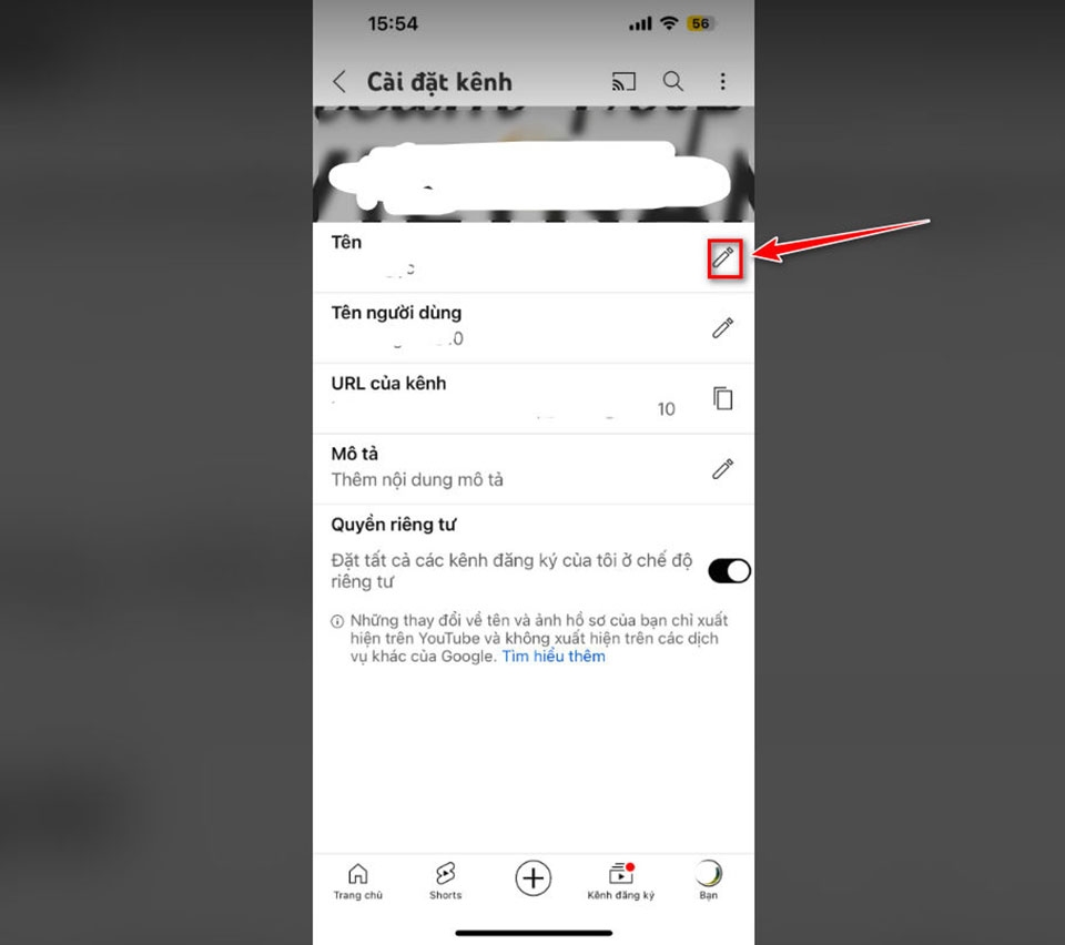 Đổi tên kênh YouTube - Ảnh 12