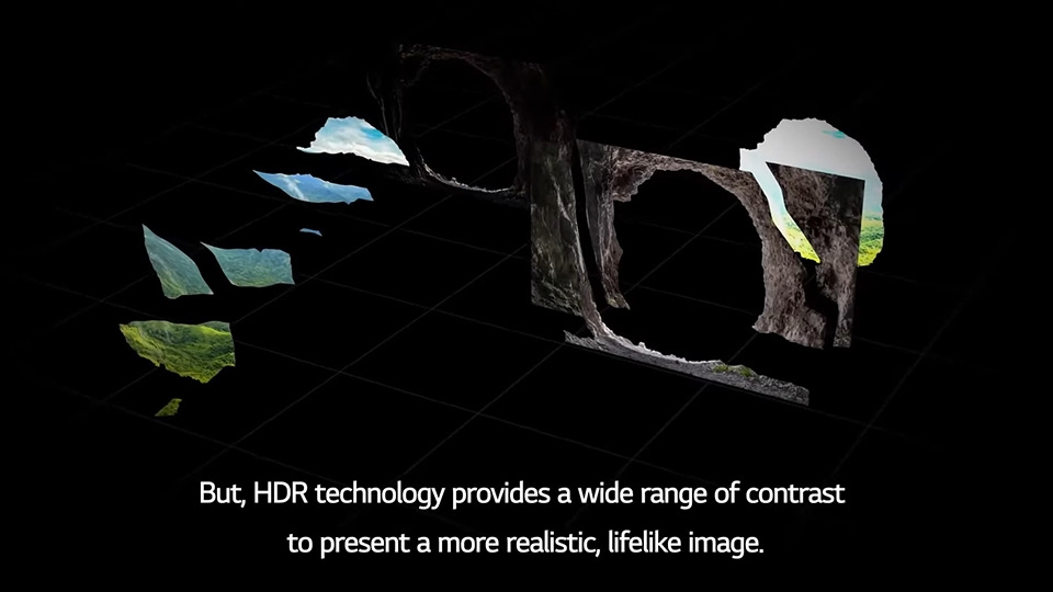 Màu sắc được tự động phân tích và biểu diễn