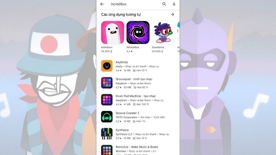 Hãy nhập tên trò chơi vào ô tìm kiếm