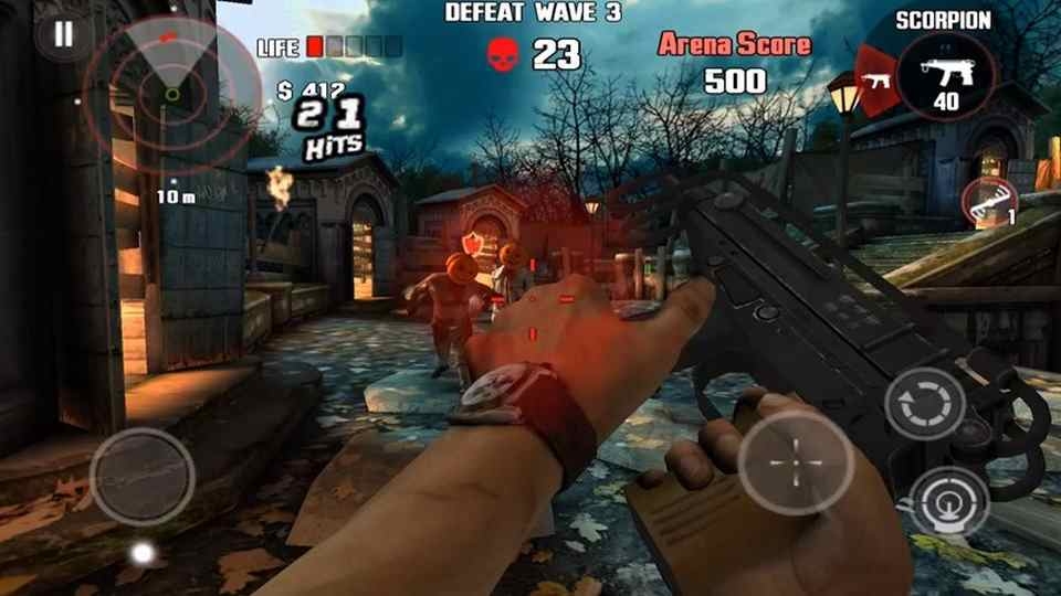 Nhiều loại vũ khí được sử dụng