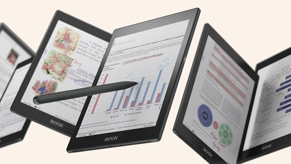 Nhiều tính năng đa dạng tích hợp trên máy đọc sách hiện nay