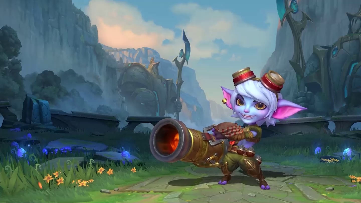 cách lên đồ tristana hình 1