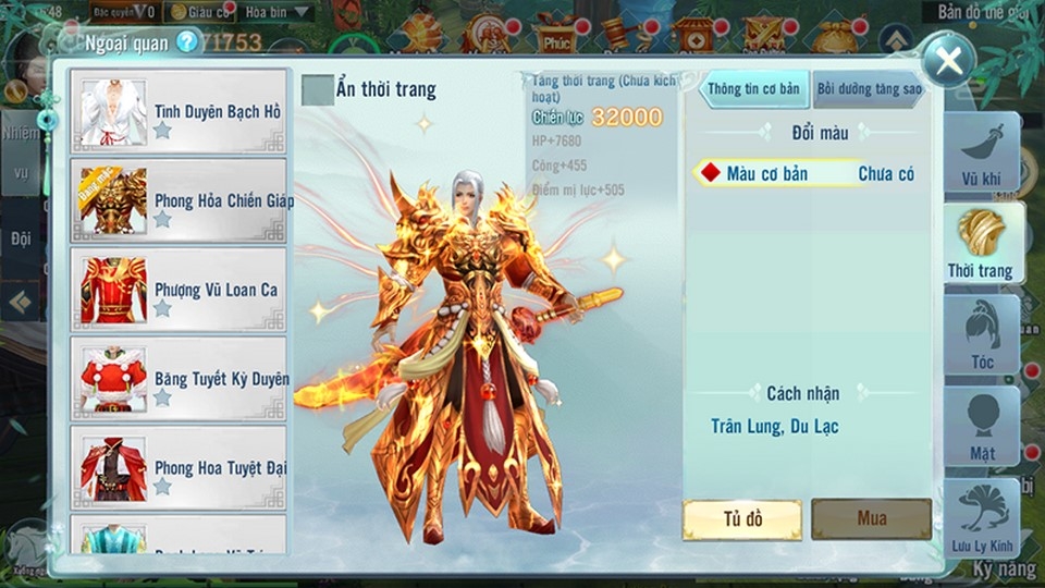 Hệ thống kỹ năng phong phú