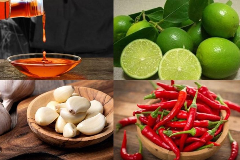 Bước 6: Pha nước chấm bánh cuốn