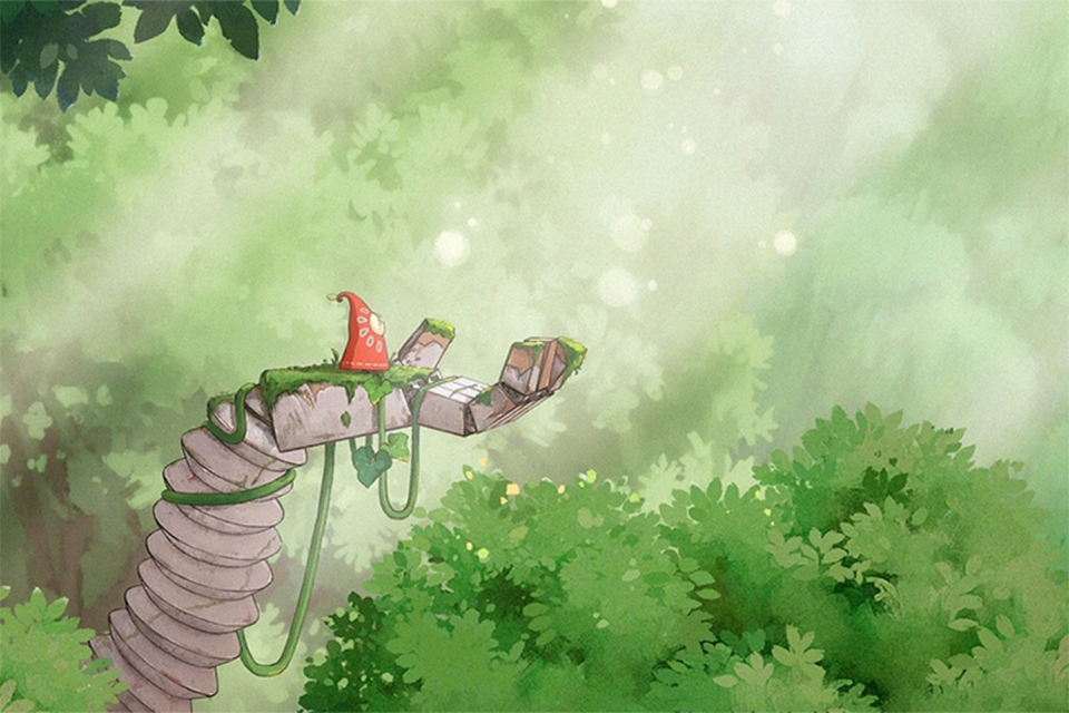 Trong game "Hoa", âm thanh được thiết kế rất tinh tế