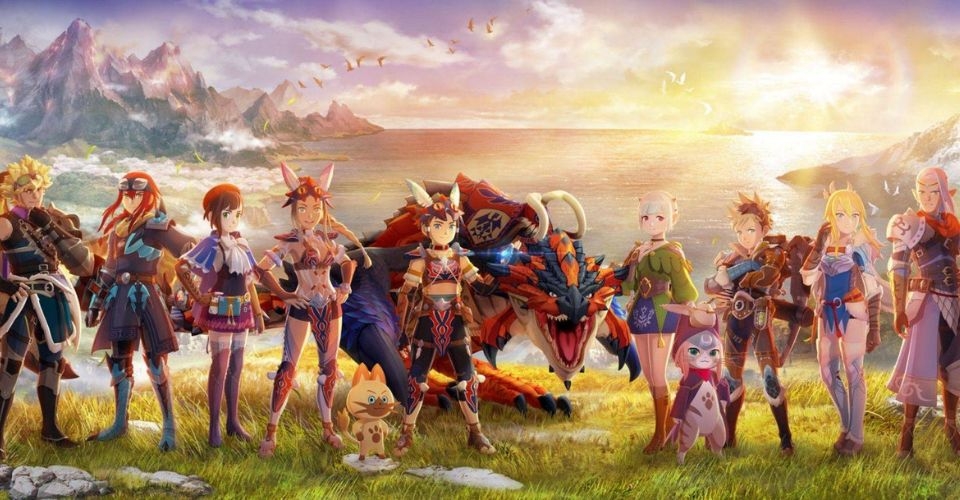 Red và Rathalos là nhân vật chính trong cốt truyện