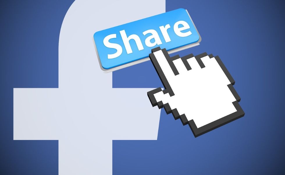 chia sẻ bài viết trên Facebook