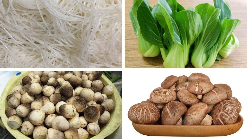 Hủ tiếu xào chay rau nấm (1)