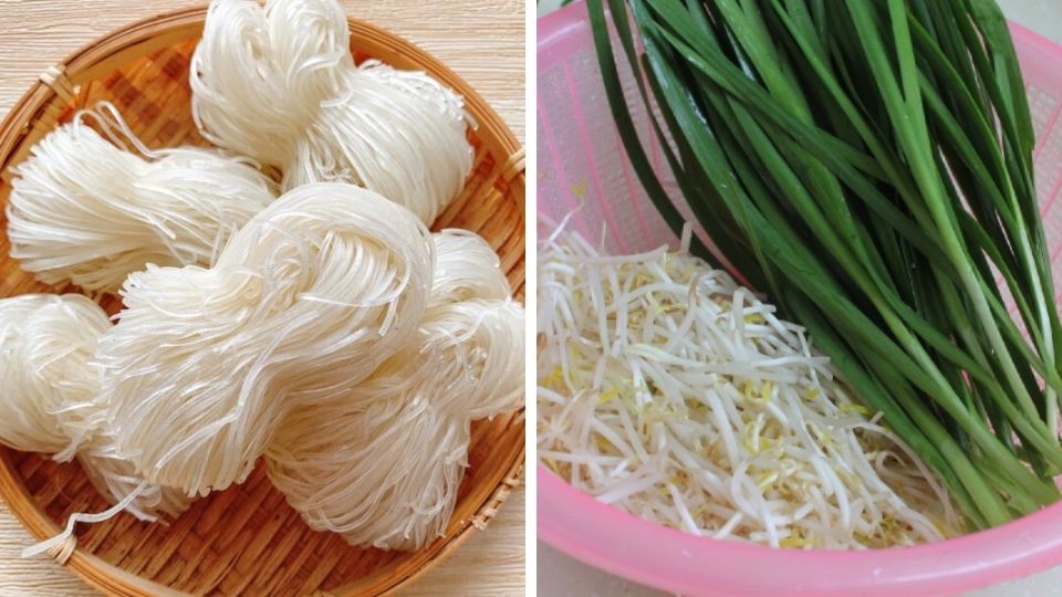 Hủ tiếu xào chay kiểu Campuchia (1)