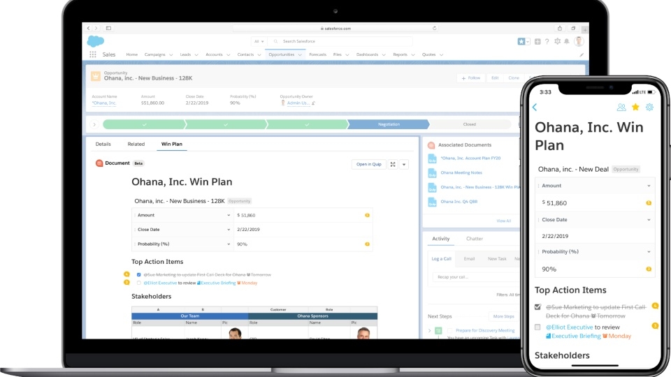 Ứng dụng Quip có sử dụng Offline