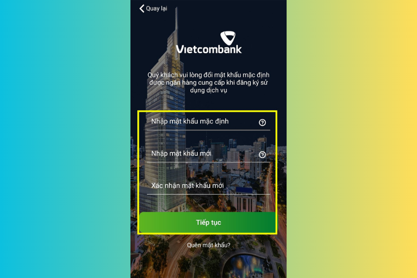 đăng ký tài khoản vietcombank hình 9.3