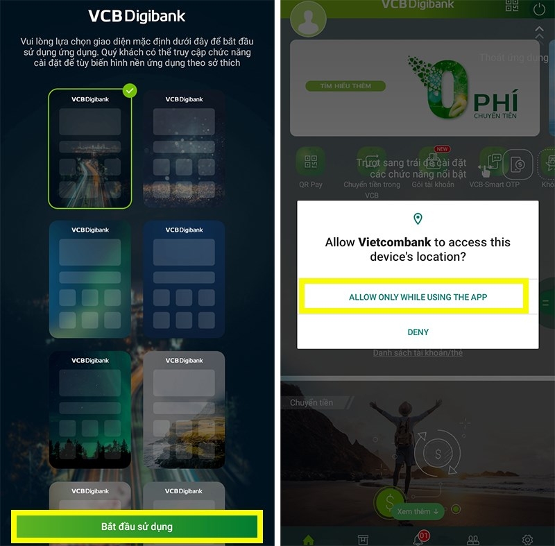 đăng ký tài khoản vietcombank 9.5