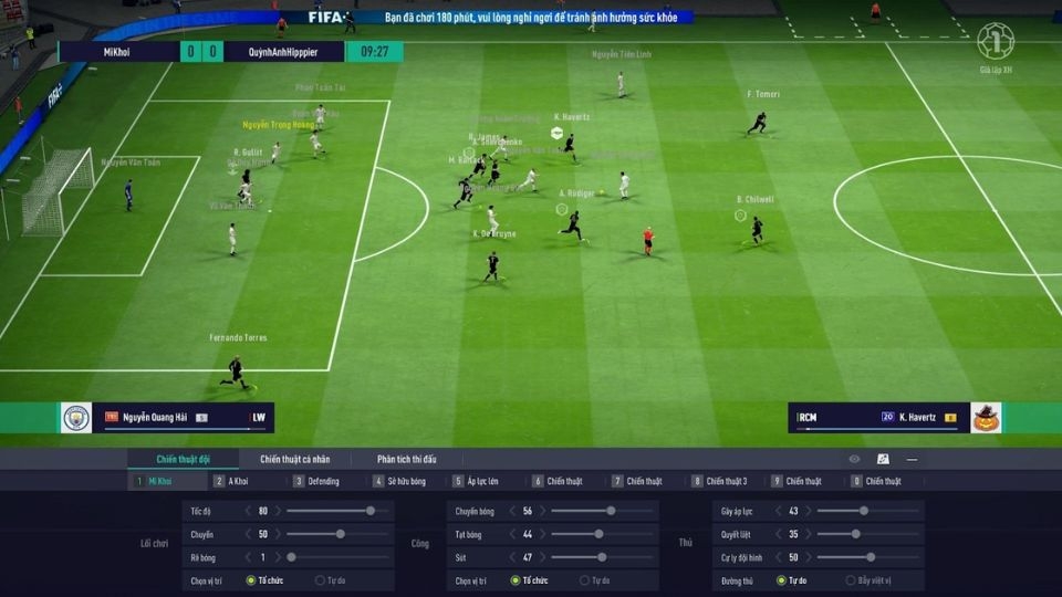 Một số thao tác cần phải biết lúc chơi FC Online