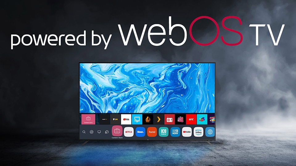 WebOS là hệ điều hành độc quyền của LG