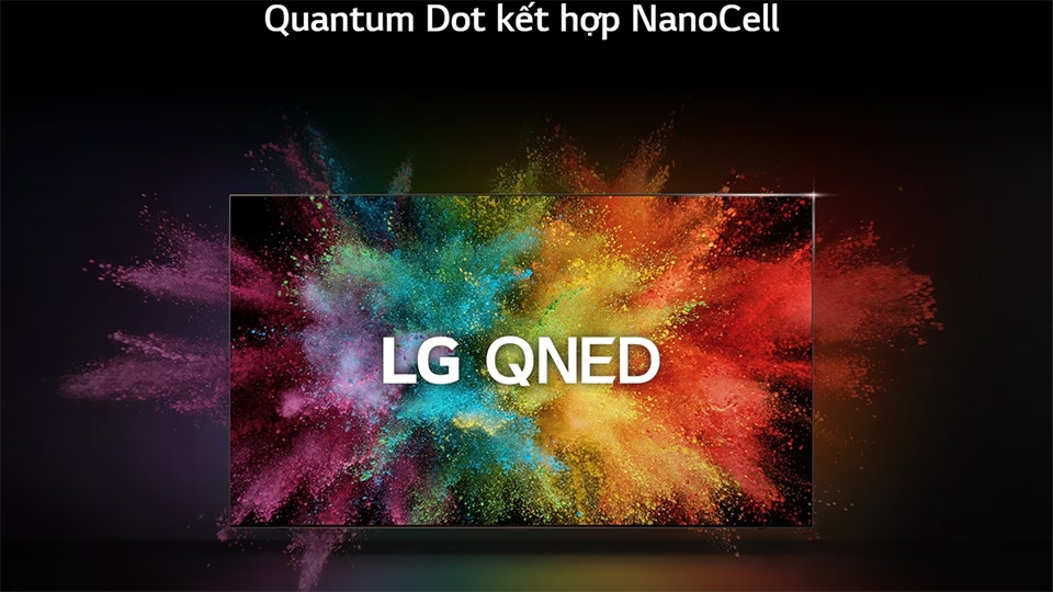 Công nghệ Quantum Dot NanoCell Color tạo ra màu sắc rực rỡ
