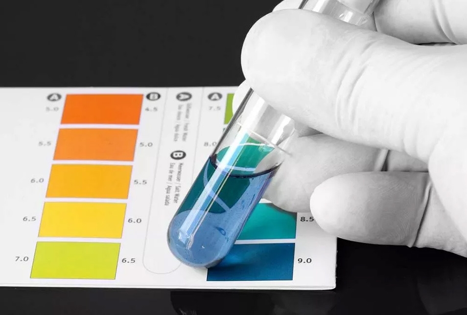 Kiểm tra độ pH bằng dung dịch đổi màu