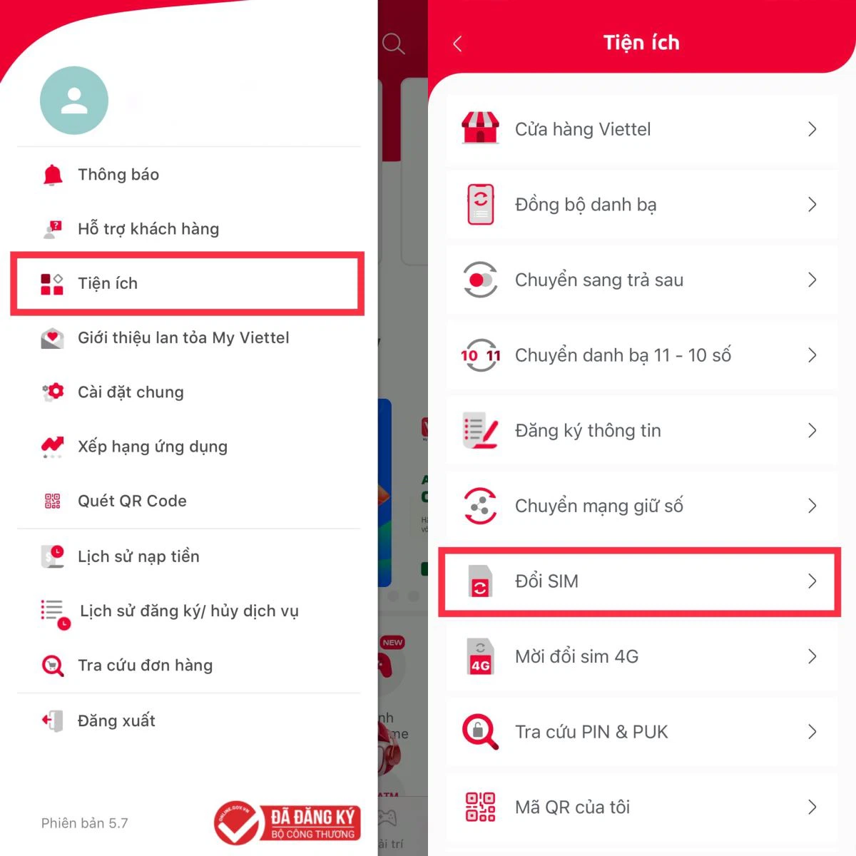 Cách đăng ký eSIM 5