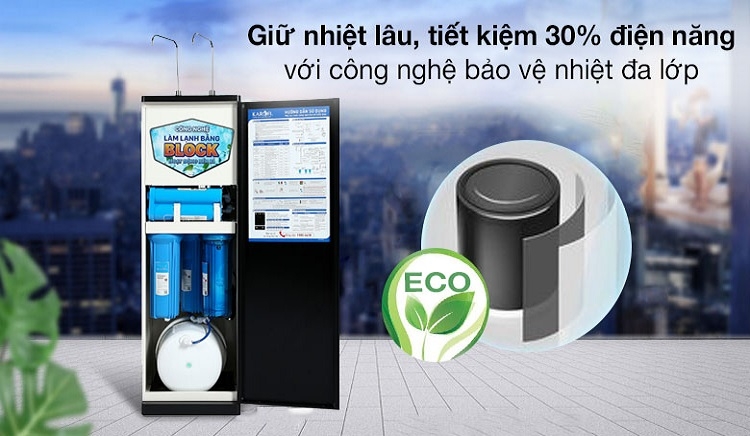 Ưu tiên chọn máy lọc nước nóng lạnh tiết kiệm điện năng
