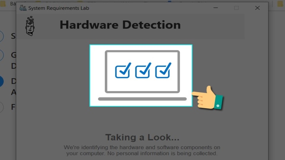 Có 3 dấu tick “V” tức là đã hoàn tất