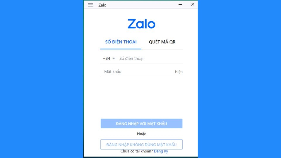 Mở ứng dụng Zalo trên điện thoại