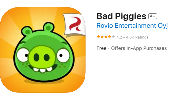 Bad Piggies trên iOS