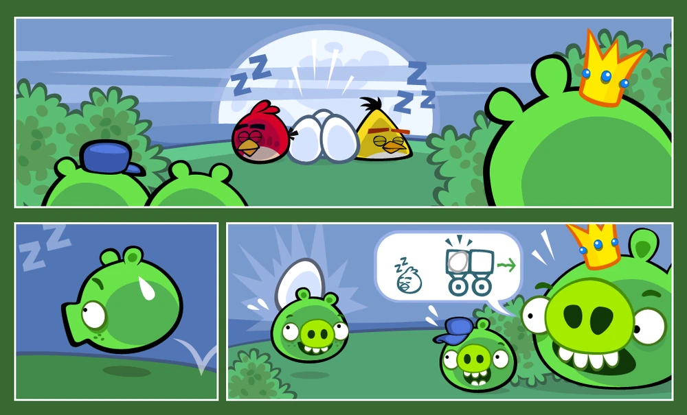 Cốt truyện của Bad Piggies