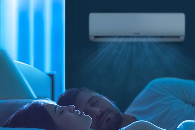 máy lạnh có chế độ ngủ đêm tránh buốt