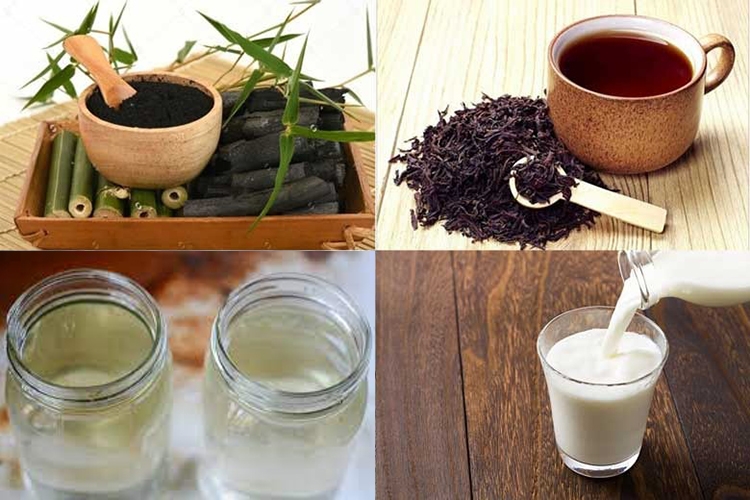 Cách làm trà sữa than tre (hình 1)