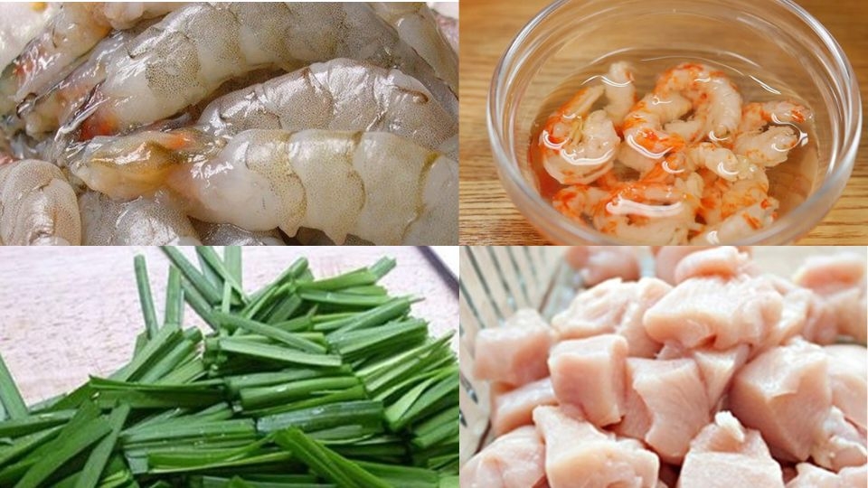 Sơ chế nguyên liệu