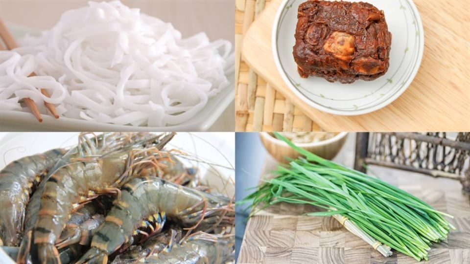 Chuẩn bị nguyên liệu