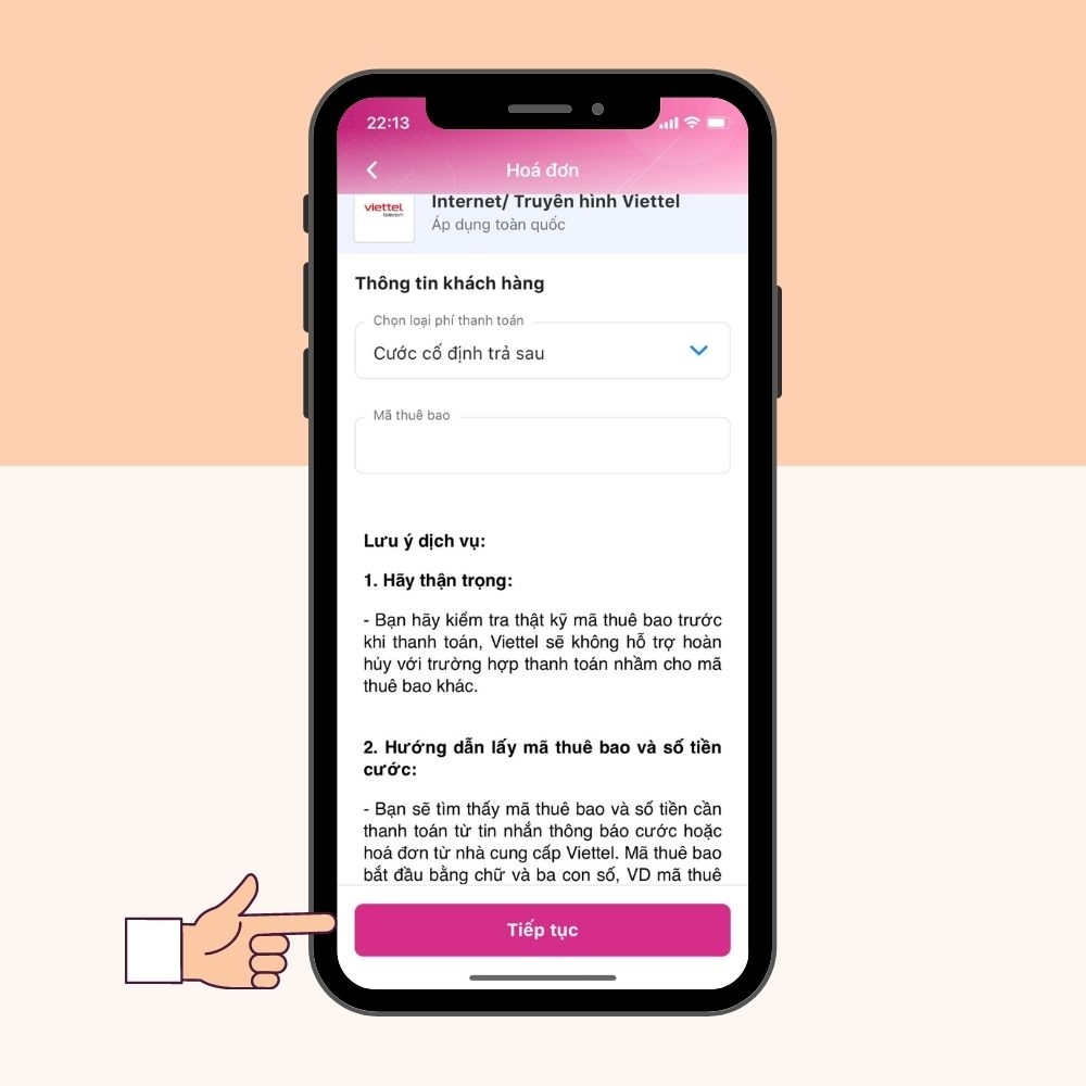 thanh toán Internet Viettel - hình 12
