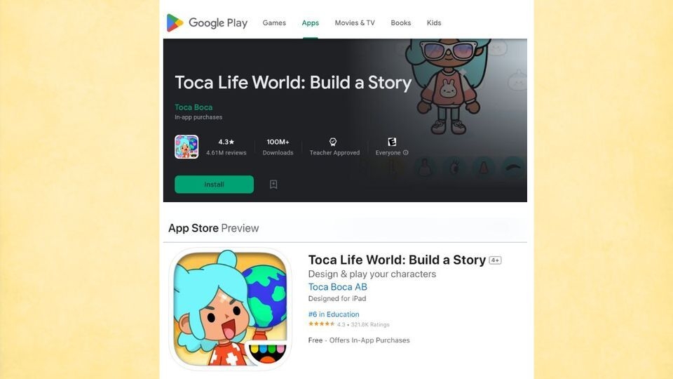 Yêu cầu về cấu hình của Toca Life World không quá cao