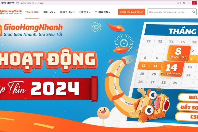 Kiểm tra đơn hàng Shopee trên website Giao Hàng Nhanh