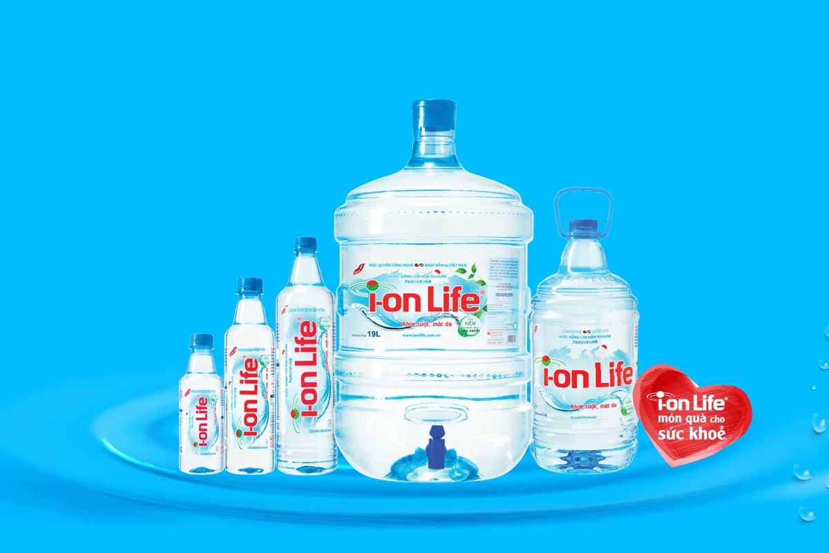 Nước khoáng có kiềm Alkaline ion Life