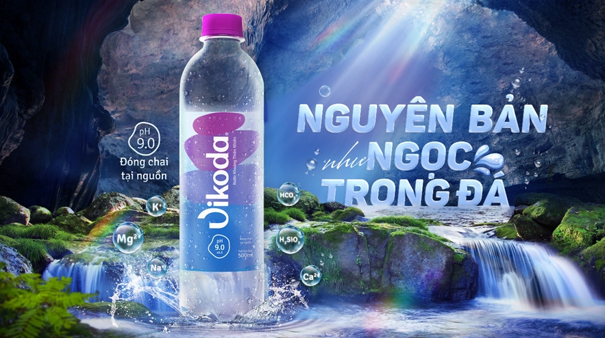 Nước khoáng kiềm Vikoda