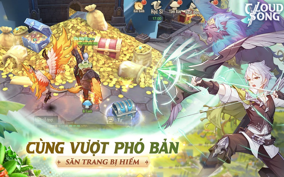 Nhiều sự kiện đặc trưng được áp dụng